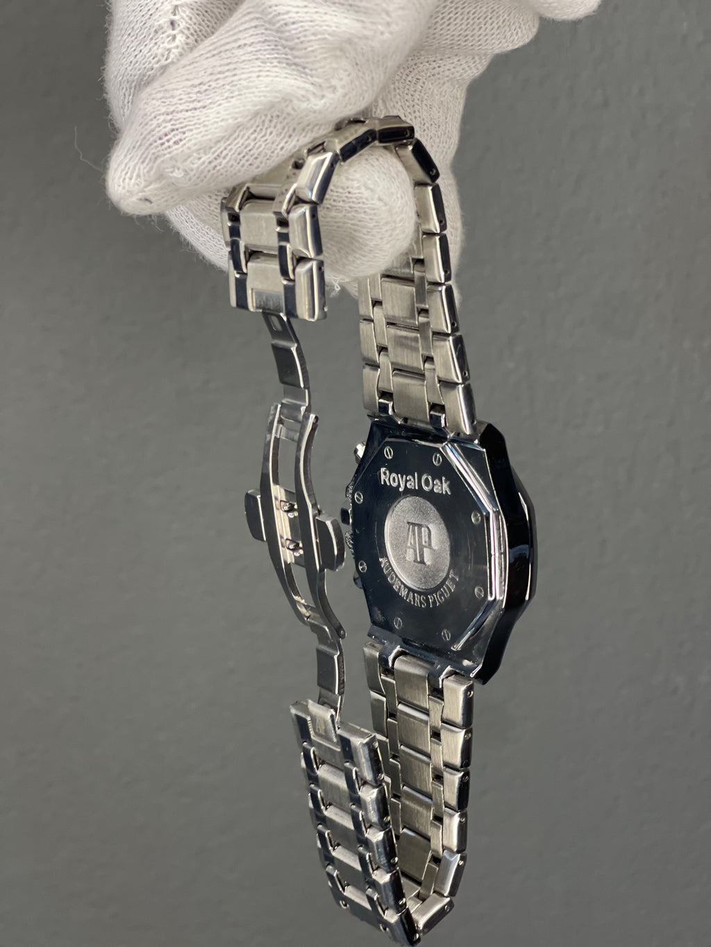 AP Stones Addition for men - Black and Silver Color