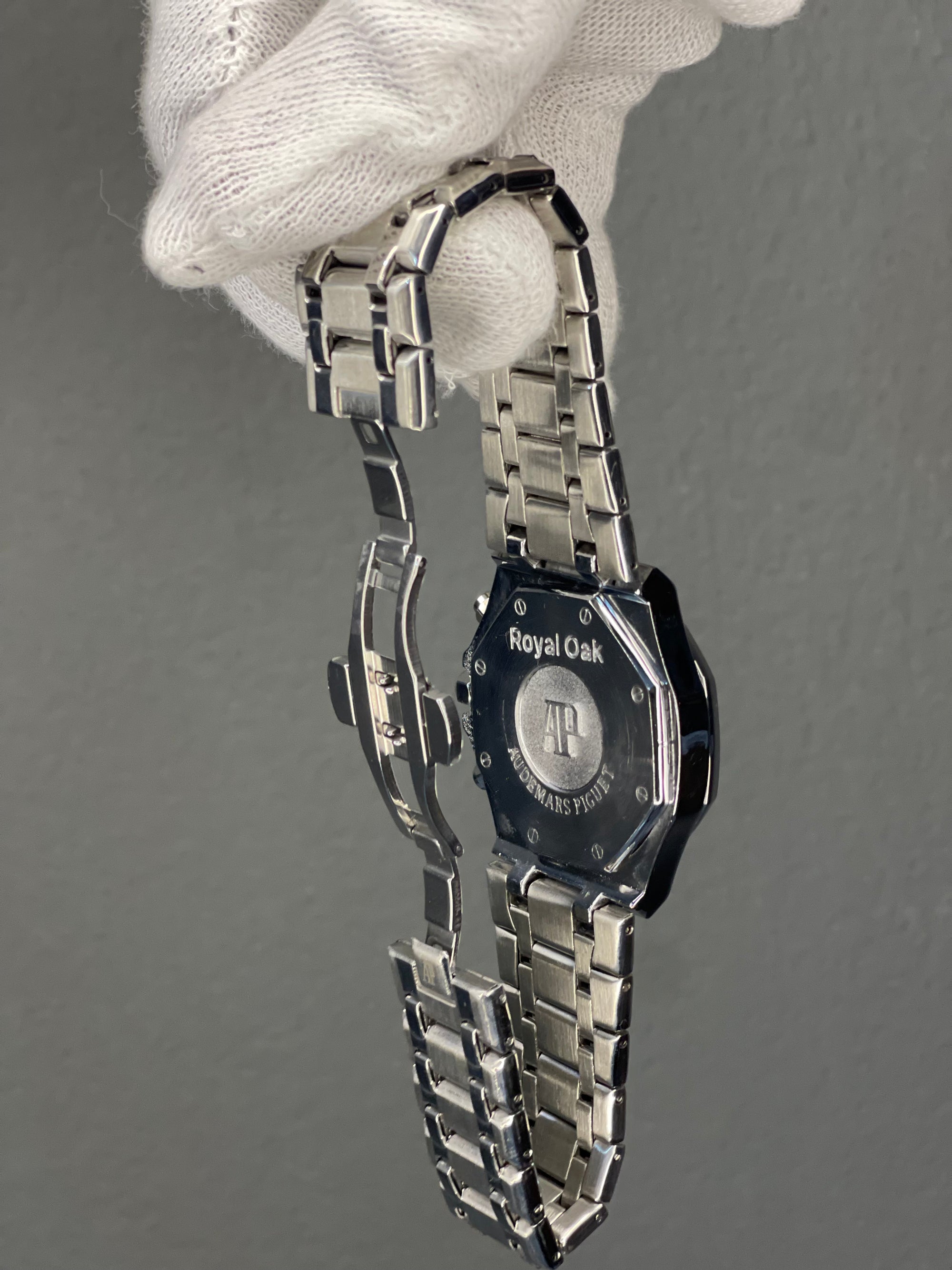 AP Stones Addition for men - Black and Silver Color