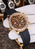 DAYTONA ROLEX STONE EDITION COPER GOLD A+ QUALITY - MASTER LOCK