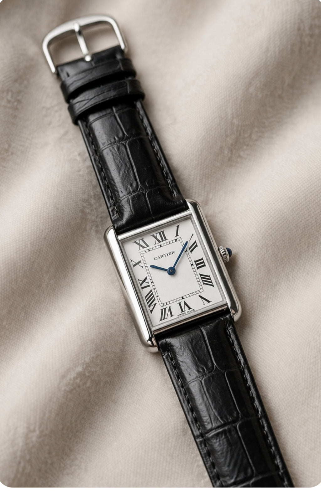 OLD MONEY ORIGNAL   LEATHER STRAPS BLACK COBRA