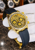 DAYTONA  ROLEX STONE EDITION  GOLD COLOUR A+ QUALITY - MASTER LOCK