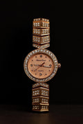 ladies watch  butterfly strap with stones