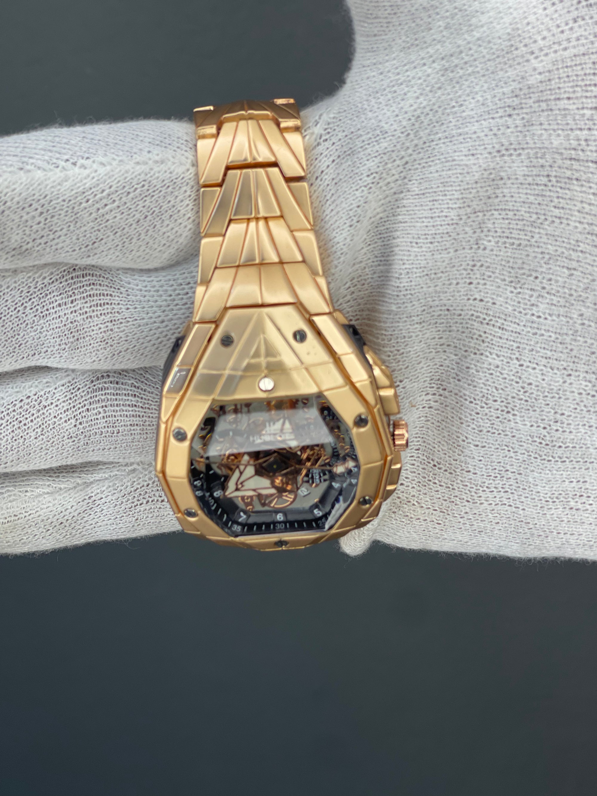 HUBLOT GENEVE COPPER BLACK MASTERPIECE