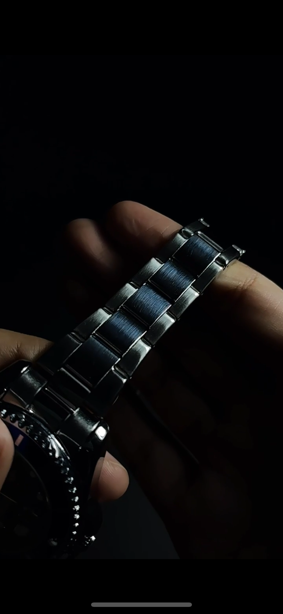 Rolex submariner with rotating dail - Blue and Silver colour