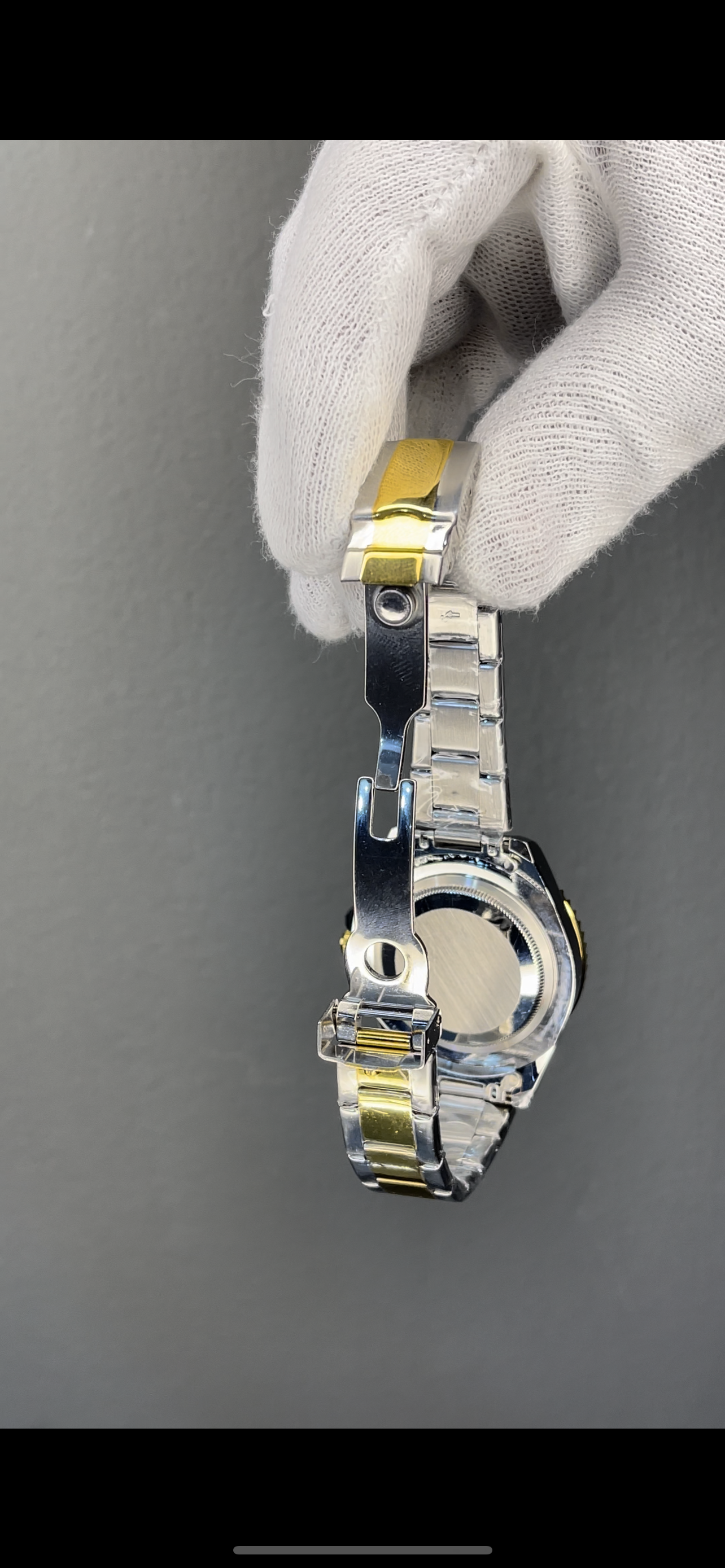 Rolex submariner with rotating dail - Black Golden colour