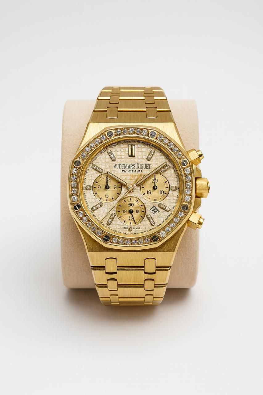 AP Stones Addition for men in Golden Color